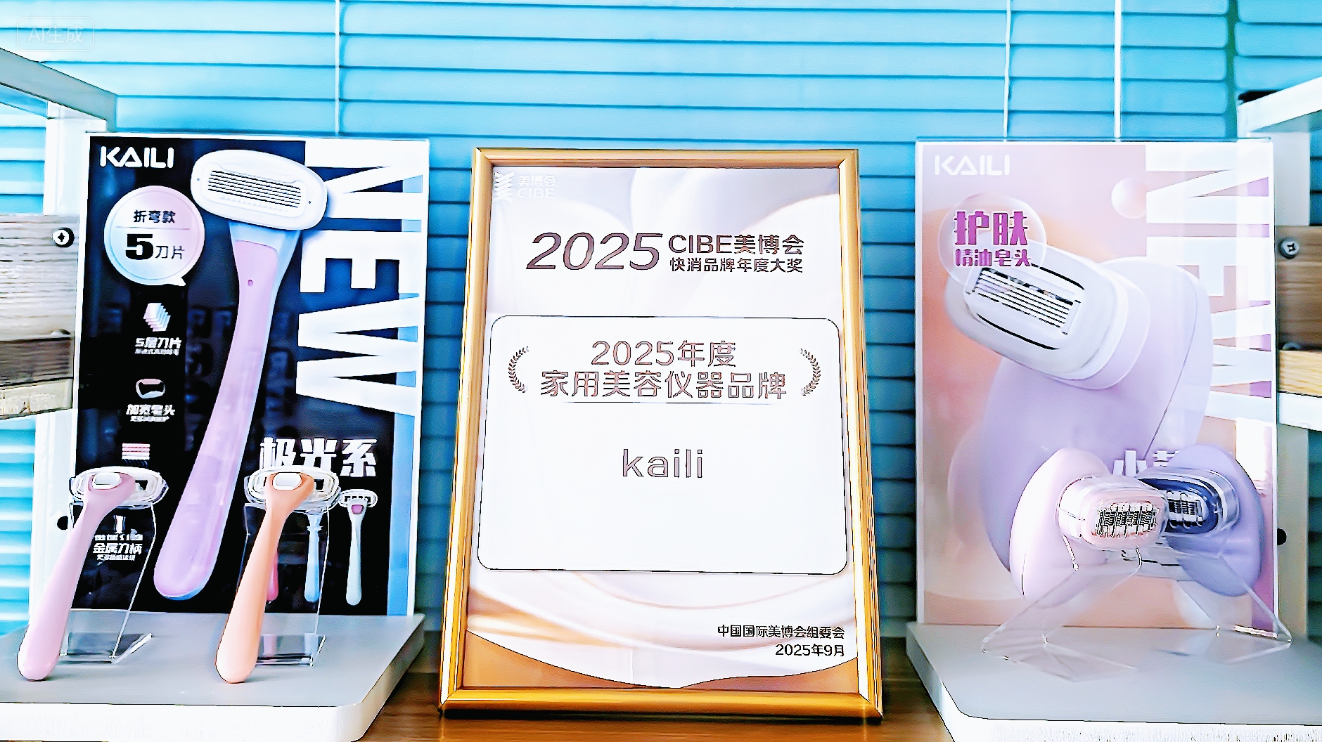 KAILI荣获“2025 CIBE年度美容仪器品牌”，以自主研发与定制化能力赋能全球品牌